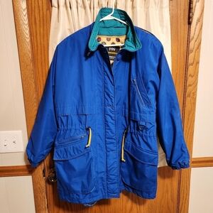 London Fog Vintage 90's Jacket with Removable thinsulate lining. Womens XL.